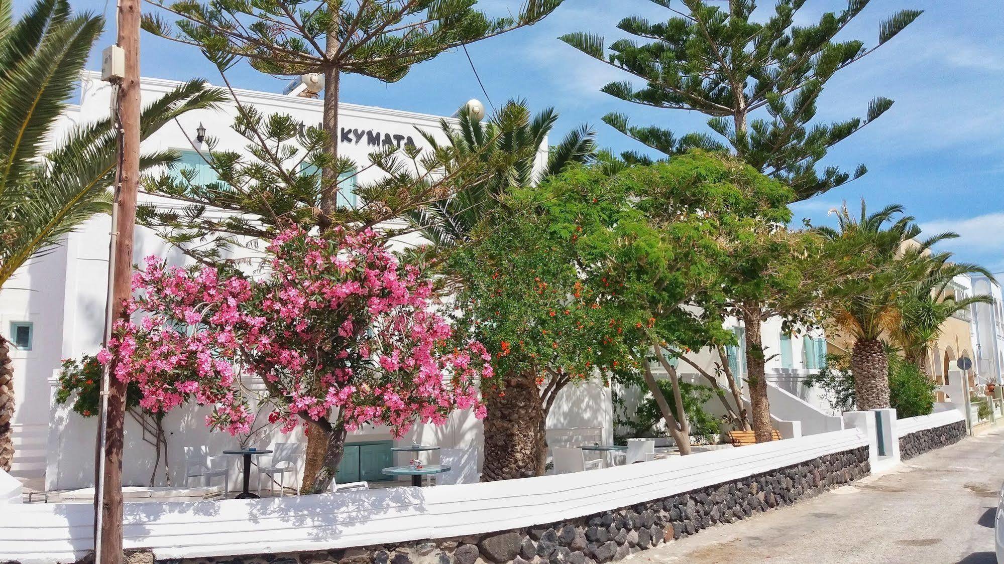 Kymata Hotel Kamári エクステリア 写真